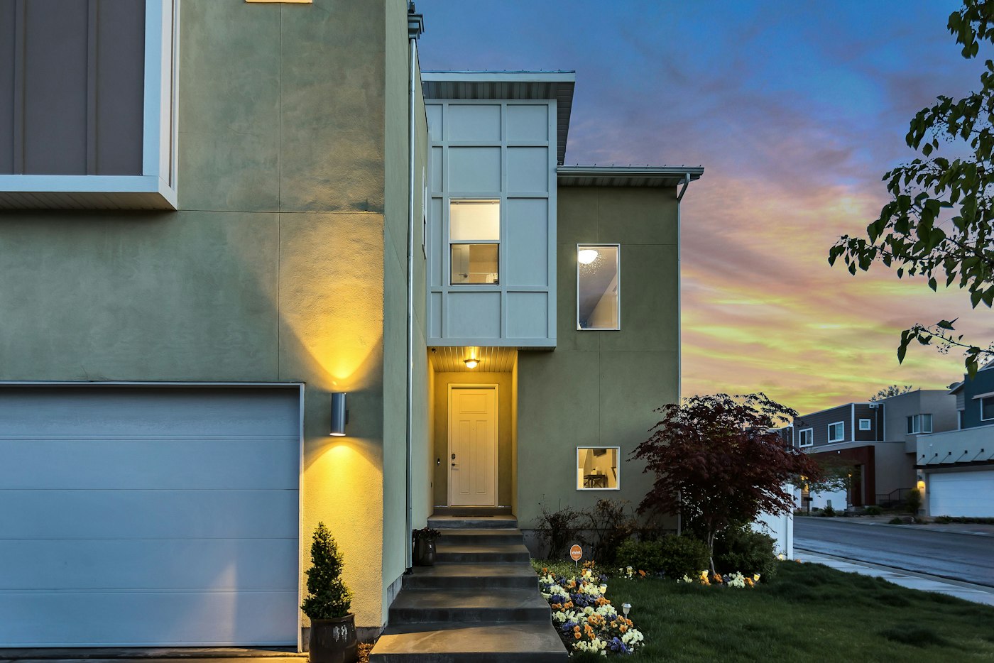 Modern one floor unit